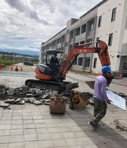 苗栗頭屋基礎開挖